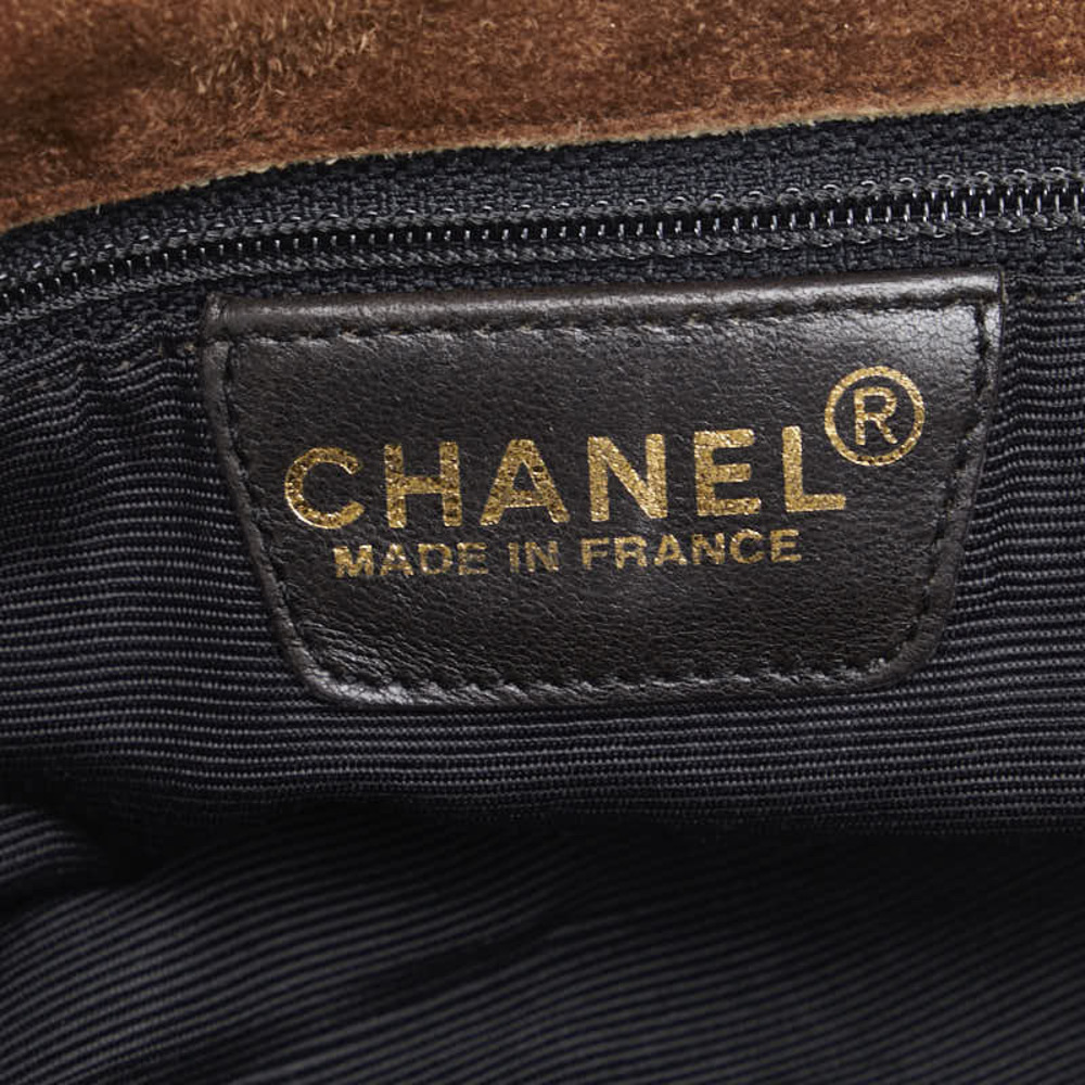 Chanel Suede Patchwork Tote - Picture 7 of 9